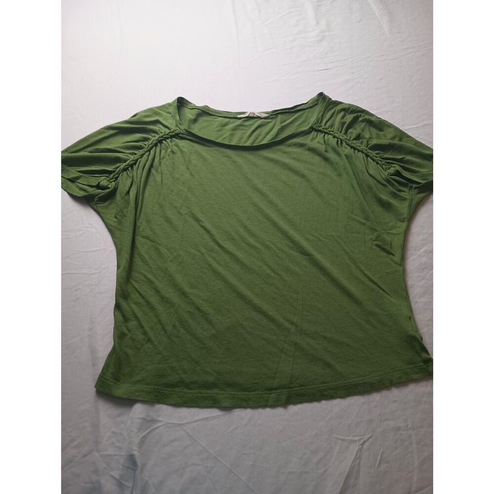 Vintage Y2K Old Navy Top Women Size Small Green Short sleeve